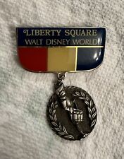 Liberty Square Walt Disney World Pin with attached Medal - Vintage - Productions picture