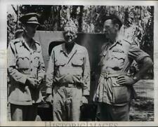 1944 Press Photo Solomon Islands Maj OW Griswold, Lt Gen H Lumsden - nem42695 picture