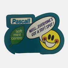 Vintage Pascall's Advertisement Sticker - Unused 1990's (Small) - Retro Design picture