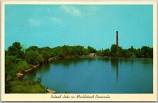Inland Lake on Marblehead Peninsula, Ohio - Postcard picture