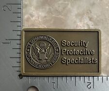 DOS, DSS, SPS, Security Protective Specialists, Challenge Coin picture