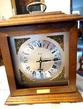 Very Nice Vintage Bulova Mantel Clock that Chimes on the Quarter Hour with Japan picture