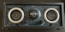 Hard Rock Cafe Radio Limited Edition AM/FM Radio, Auxiliary, iPod Stand RARE FB2 picture