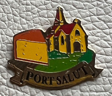 PORT SALUT - CREAMY FRENCH CHEESE - RARE pin badge lapel brooch picture