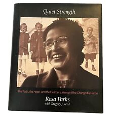 Rosa Parks “Quiet Strength” SIGNED First Edition Hardcover Book  (Very Good) picture
