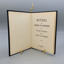 Vintage 1949 Ritual & Order of Business for Local Lodges of the Sons of Norway picture