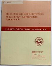 1984 East Brady NW Pennsylvania Slope Movements US Geological Survey Bulletin  picture