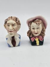 Vintage Rare 1940's  Salt and Pepper Shakers Japan picture