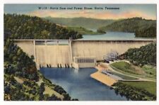 Norris Tennessee c1940's Norris Dam, Power House, Clinch River, T. V. A. project picture