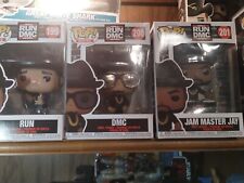 Funko PoP   **(CoMPLETE SET)** RUN, DMC, and JAM MASTER J   #199, #200 and #201 picture
