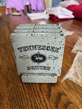 Jack Daniels Tennessee Squire stone Coaster set  mint picture