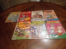 7 Vintage Comic Books Lot Bugs Bunny Snow White Huey Dewey And Louie Captain D's picture
