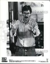 1989 Press Photo Director Paul Flaherty on set of 