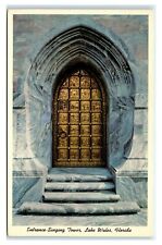 Postcard Entrance Singing Tower, Lake Wales FL chrome D124 picture