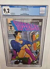 Spoof Comics #4 Presents Superbabe Personality Comics 1992 Adam Hughes CGC 9.2 picture