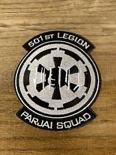 Star Wars 501st Rebel Legion Parjai Squad FL Garrison Patch 4” Rare Vtg Florida picture
