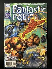 Fantastic Four #1 SIGNED Jim Lee Marvel Comics 1st Print 1996 *A4 picture