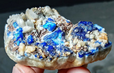 350 carats Lustrous Top Blue Afghanite Crystals Cluster On Matrix @ Afghanistan picture