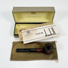 Vintage 1959 Dunhill TANSHELL 659 4T White Dot Estate Pipe - BOXED picture
