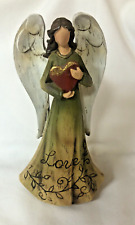 Vintage Christmas St. Nicholas Square Figurine “Love Angel” No Box-8.5