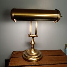 Vintage Brass Adjustable Height Banker's, Desk Lamp picture