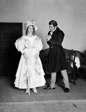 Kaiser Titz Erich Actor Germany with Lore Busch in the play De- 1910 Old Photo picture