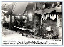 c1950's The Entrance to Le Cordor Restaurant Picadilly RPPC Photo Postcard picture