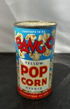 Vintage Bang-O 10oz Tin of Yellow Pop Corn Unopened picture