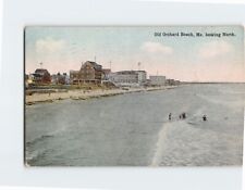 Postcard Looking North Old Orchard Beach Maine USA picture