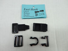 FAST HOOK  MOTORCYCLE  HELMET CHIN STRAP QUICK RELEASE. picture