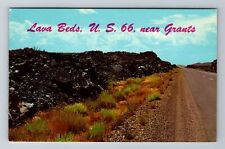 Grants NM-New Mexico, Lava Beds, Antique, Vintage Souvenir Postcard picture