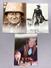 Lot 3 John Wayne Vintage Postcards Publicity Photograph's Black & White picture