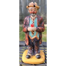 Emmett Kelly Circus Collection Clown Figurine Limited Edition 1986 Hand-Painted picture