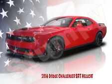 2016 Dodge Challenger SRT Hellcat  Metal Sign 9