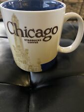 CHICAGO Starbucks Global Icon City Collector Series Coffee Cup Mug 2012, 16 oz picture