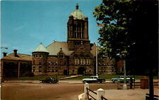 Vintage 1964 Bristol County Court House Postcard, Bam Sawler Artwork picture