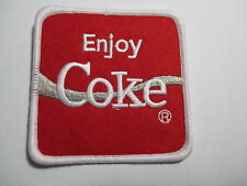 Enjoy COKE Patch Vintage NOS  Coca Cola pop soda 1970's fast food McDonalds picture