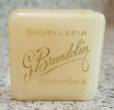 Vintage 1950's Plastic Box Labelled Gioielleria G. Brandolin Cormons ~ Italy picture
