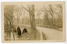 RPPC Postcard Keene New Hampshire Old Stone Bridge Real Photo Posted 1939 picture