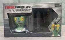 Noki Zombie Eggpocalypse Egg Cup, Spoon & Toast Cutter picture