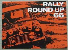 DUNLOP TYRES RALLY ROUND UP 66 Publicity Brochure/Poster For 1966 #LE65/30.M.5 picture
