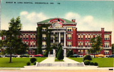 Postcard Robert W. Long Hospital, Indianapolis, Indiana picture