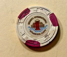 VTG 1970 RARE Resorts International $1 Top Hat & Cane Poker Chip picture