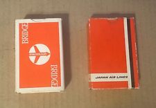Vintage Swiss Air & Japan Air Lines Play Cards Complete   picture
