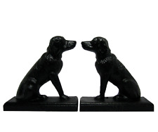 Mary Baldwin College Ham & Jam Cast Iron Bookends 1962 Virginia Metal Crafters🐕 picture