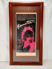 Pat Benetar  Live From Earth  Rock Concert Promo Ad 1983 Rolling Stone, Framed picture