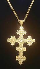 ΑΡΧΩ ARXO Small Gold Plated Brass Pectoral Cross Christian Orthodox Priest New picture