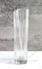 Vintage Rosenthal Crystal Texture MCM Vase 13” Tall, Mid-Century Martin Freyer picture