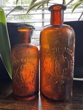 Antique Hydrogen Peroxide Bottles 1890-1910 picture