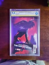 Bucky Barnes The Winter Soldier 1 CBCS 9.4 Steve Epting Variant Certified Signed picture